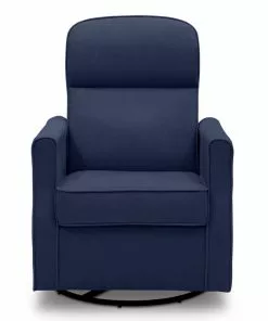 Delta Children Clair Slim Nursery Glider Swivel Rocker Chair Gliders & Rocking Chairs