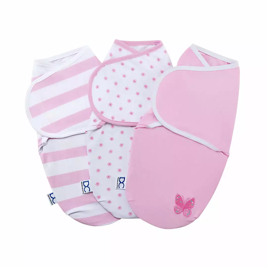 Delta Children Swaddles Little Lambs Adjustable Swaddle Wrap - Size Extra Small, Fits Babies 0-3 Months/4-7 Lbs., 3-Pack 11 Delta Children Swaddles Little Lambs Adjustable Swaddle Wrap - Size Extra Small, Fits Babies 0-3 Months/4-7 Lbs., 3-Pack