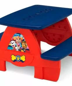 Delta Children What's New PAW Patrol 4 Seat Activity Picnic Table With LEGO Compatible Tabletop 20 Delta Children What's New PAW Patrol 4 Seat Activity Picnic Table With LEGO Compatible Tabletop