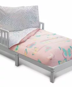 Delta Children Girls 4-Piece Toddler Bedding Set Sheets & Mattress Covers 39 Delta Children Girls 4-Piece Toddler Bedding Set Sheets & Mattress Covers