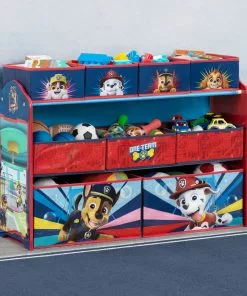 Delta Children PAW Patrol Deluxe 9 Bin Design And Store Toy Organizer