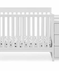 Delta Children Baby Cribs Flynn 5-in-1 Convertible Crib And Changer