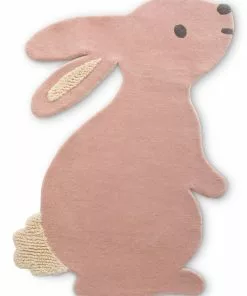 Delta Children Hand-Tufted 100% Wool Bunny Rug Rugs