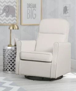 Delta Children Blair Slim Nursery Glider Swivel Rocker Chair