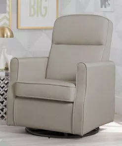 Delta Children Blair Slim Nursery Glider Swivel Rocker Chair