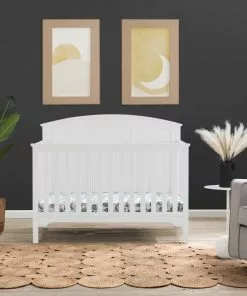 Delta Children Sweet Beginnings Sage Curve Top 6-in-1 Convertible Crib 47 Delta Children Sweet Beginnings Sage Curve Top 6-in-1 Convertible Crib