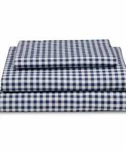 Delta Children Navy Gingham 3-Piece Twin Sheet Set 13 Delta Children Navy Gingham 3-Piece Twin Sheet Set