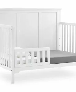 Delta Children Sweet Beginnings Sage Flat Top 6-in-1 Convertible Crib