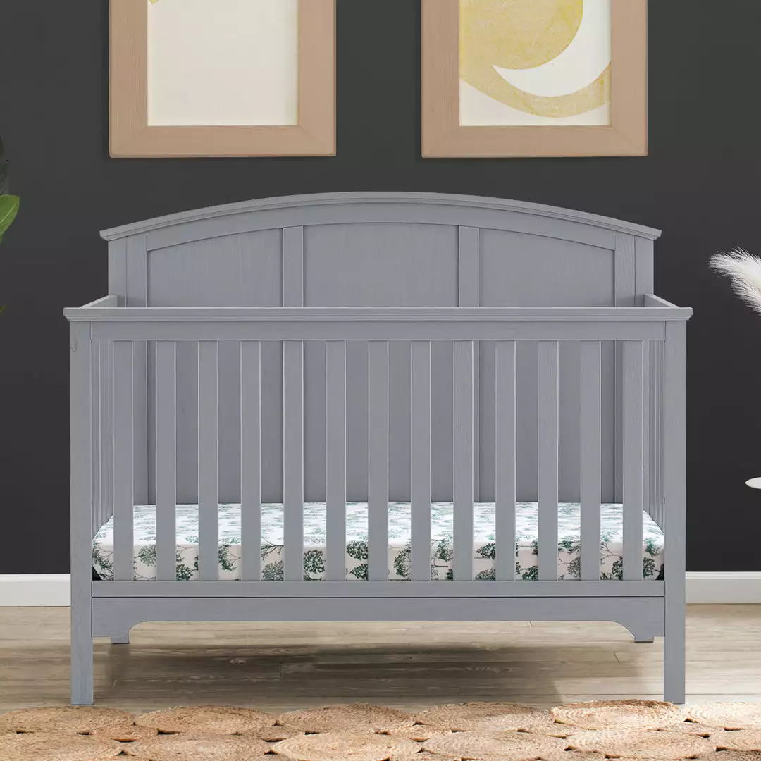 Delta Children Sweet Beginnings Sage Curve Top 6-in-1 Convertible Crib 11 Delta Children Sweet Beginnings Sage Curve Top 6-in-1 Convertible Crib
