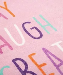 Delta Children Play/Laugh/Create Rectangle Area Rug For Kids, 39-Inch X 59-Inch 9 Delta Children Play/Laugh/Create Rectangle Area Rug For Kids, 39-Inch X 59-Inch