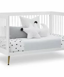 Delta Children Sloane 4-in-1 Acrylic Convertible Crib