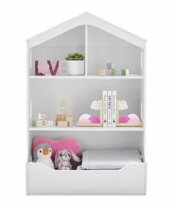 Delta Children Bookcases & Hutches Playhouse Bookcase With Toy Storage