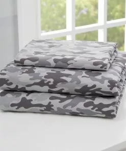 Delta Children Camo 3-Piece Twin Sheet Set What's New