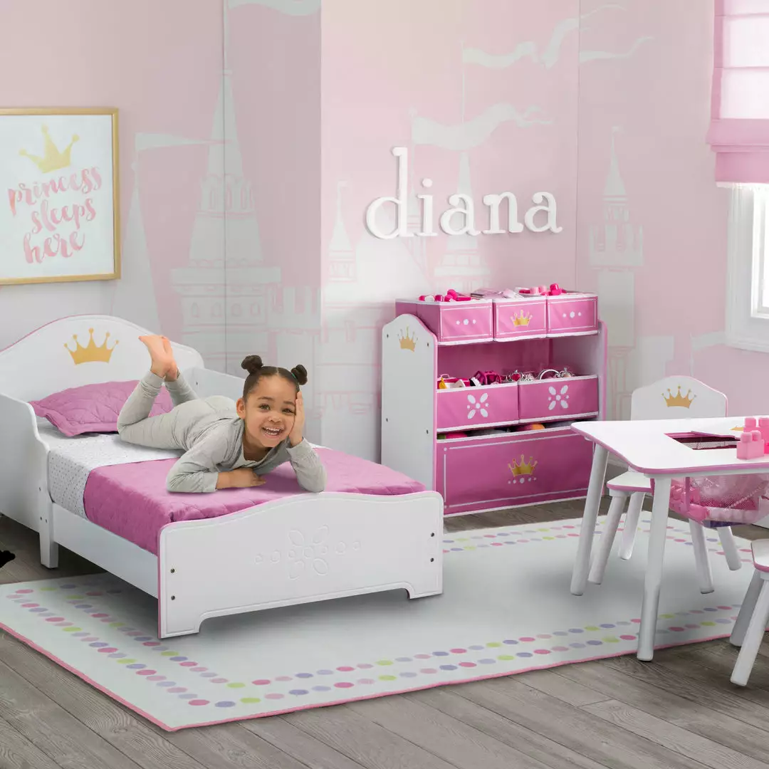 Delta Children Pearl Dot Rectangle Area Rug For Kids, 53-Inch X 59-Inch 7 Delta Children Pearl Dot Rectangle Area Rug For Kids, 53-Inch X 59-Inch