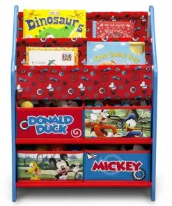 Delta Children Storage Mickey Mouse Toy And Book Organizer