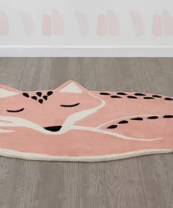 Delta Children Hand-Tufted 100% Wool Fox Rug Rugs 9 Delta Children Hand-Tufted 100% Wool Fox Rug Rugs