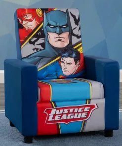 Delta Children Kids’ Chairs Justice League High Back Upholstered Chair