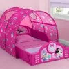 Delta Children Toddler Beds Minnie Mouse Plastic Sleep And Play Toddler Bed With Canopy