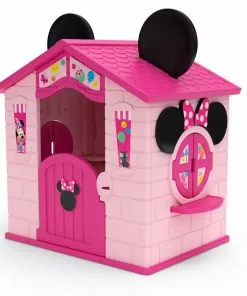 Delta Children Toys & Play Minnie Mouse Plastic Indoor/Outdoor Playhouse With Easy Assembly 13 Delta Children Toys & Play Minnie Mouse Plastic Indoor/Outdoor Playhouse With Easy Assembly