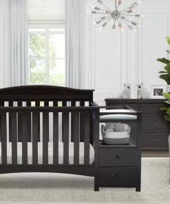 Delta Children Birkley Convertible Crib And Changer Baby Cribs
