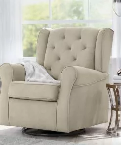 Delta Children Emerson Nursery Glider Swivel Rocker Chair Gliders & Rocking Chairs