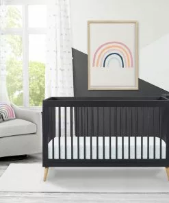 Delta Children Baby Cribs Jordan 4-In-1 Convertible Crib