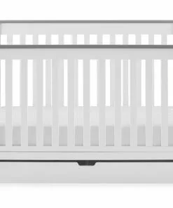 Delta Children Baby Cribs Mercer 6-in-1 Convertible Crib With Storage Trundle