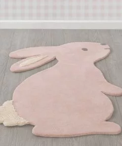 Delta Children Hand-Tufted 100% Wool Bunny Rug Rugs