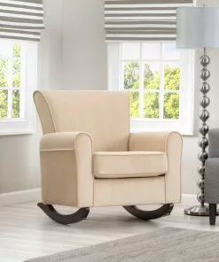 Delta Children Gliders & Rocking Chairs Lancaster Rocking Chair Featuring LiveSmart Fabric By Culp