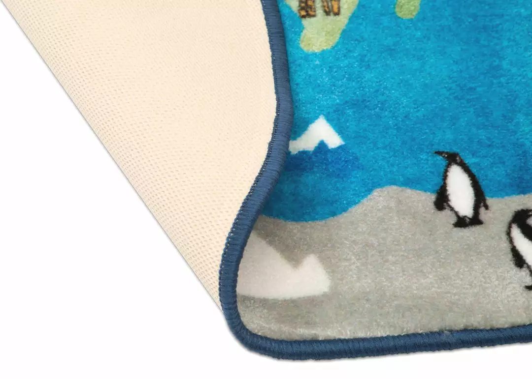 Delta Children World Map Round Area Rug For Kids, 39-Inch 6 Delta Children World Map Round Area Rug For Kids, 39-Inch