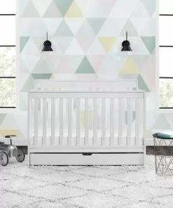 Delta Children Baby Cribs Mercer 6-in-1 Convertible Crib With Storage Trundle 41 Delta Children Baby Cribs Mercer 6-in-1 Convertible Crib With Storage Trundle