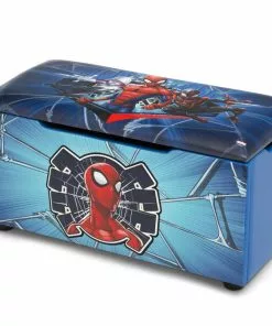 Delta Children Spider-Man Upholstered Storage Bench For Kids 9 Delta Children Spider-Man Upholstered Storage Bench For Kids
