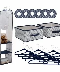 Delta Children Storage & Organization 24 Piece Nursery Storage Set