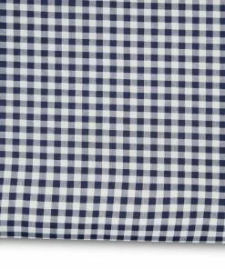 Delta Children Navy Gingham 3-Piece Twin Sheet Set