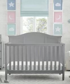 Delta Children Baby Cribs Madrid 4-in-1 Convertible Crib