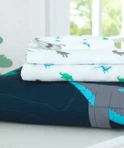 Delta Children Boys 4-Piece Toddler Bedding Set Sheets & Mattress Covers