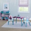 Delta Children Disney Frozen II 4-Piece Playroom Solution – Set Includes Table And 2 Chairs And 6-Bin Toy Organizer Table & Chair Sets 2 Delta Children Disney Frozen II 4-Piece Playroom Solution – Set Includes Table And 2 Chairs And 6-Bin Toy Organizer Table & Chair Sets