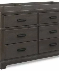 Simmons Kids Asher 6 Drawer Dresser With Changing Top