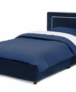 Delta Children Upholstered Twin Bed Twin Beds & Headboards