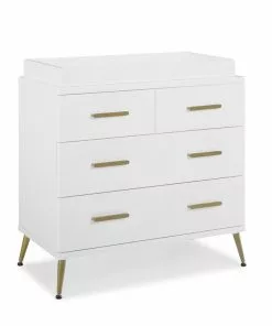 Delta Children Sloane 4 Drawer Dresser With Changing Top Dressers & Changing Tables