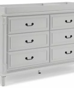 Simmons Kids Juliette 6 Drawer Dresser With Changing Top Dressers & Changing Tables