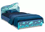 Delta Children Shark Upholstered Twin Bed