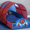 Delta Children Spider-Man Sleep And Play Toddler Bed With Tent Toddler Beds