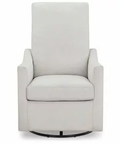 Delta Children Gliders & Rocking Chairs Andie Nursery Glider Swivel Chair With LiveSmart Fabric
