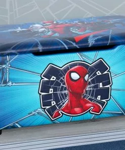 Delta Children Spider-Man Upholstered Storage Bench For Kids