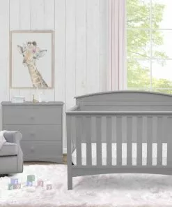 Delta Children Baby Cribs Archer 4-in-1 Convertible Crib