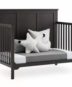 Delta Children Sweet Beginnings Sage Flat Top 6-in-1 Convertible Crib