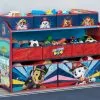 Delta Children PAW Patrol Deluxe 9 Bin Design And Store Toy Organizer