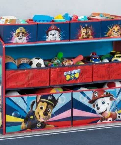 Delta Children PAW Patrol Deluxe 9 Bin Design And Store Toy Organizer