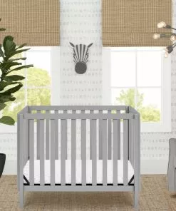 Delta Children Gio Mini Crib With 2.75-Inch Mattress Baby Cribs